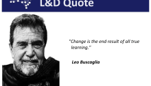 L&D Quote: Leo Buscaglia