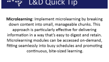 L&D Quick Tip: Micronlearning